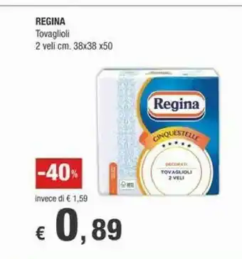 Crai Regina Tovaglioli offerta