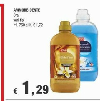 Crai Crai Ammorbidente offerta