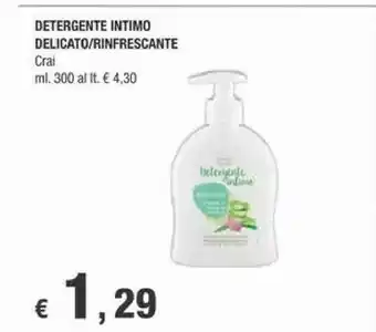 Crai Detergente Intimo Delicato offerta