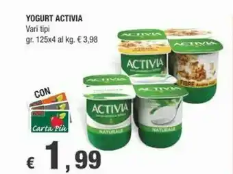 Crai Danone Activia Naturale 500 G(ml) offerta