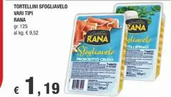 Crai Rana Sfogliavelo Ricotta E Spinaci 125 G(ml) offerta