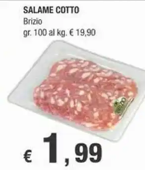 Crai Brizio Salame Cotto offerta