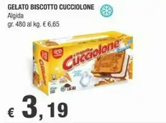 Crai Algida L'Originale Cucciolone Classico 480 G(ml) offerta