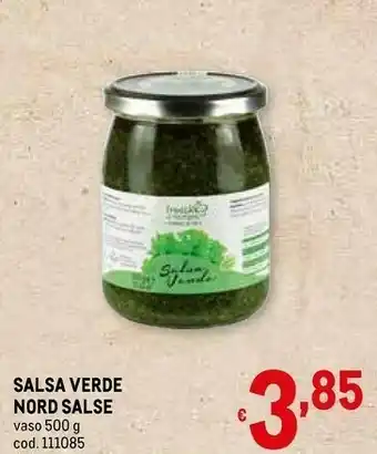 Metro Nord salse Salsa offerta