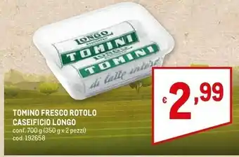 Metro Tomini Formaggio offerta