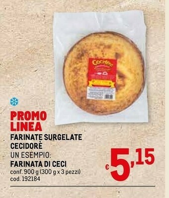 Metro Ceci Farina offerta
