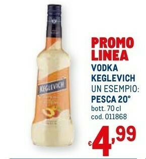 Metro Keglevich Vodka offerta