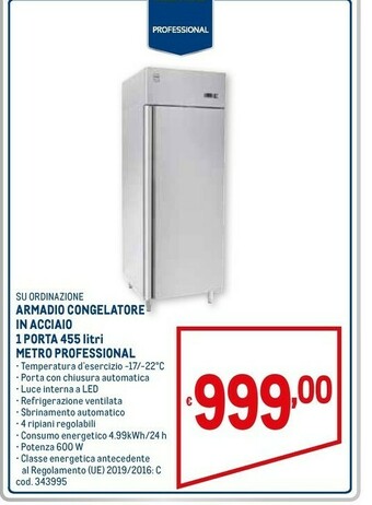 Metro Congelatori a pozzetto offerta