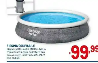 Bestway Piscine da giardino