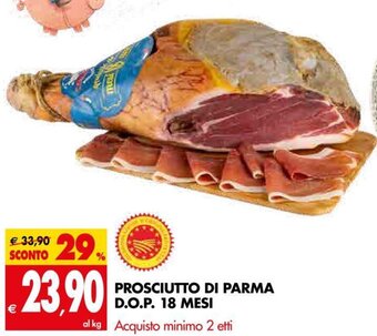 Tigros Prosciutto di Parma D.O.P. 18 Mesi offerta