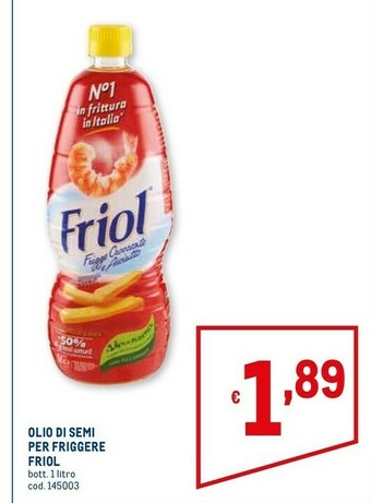 Friol Olio per friggere
