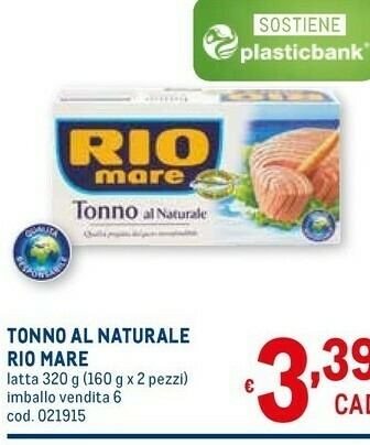 Metro Rio Mare Tonno Rio mare offerta