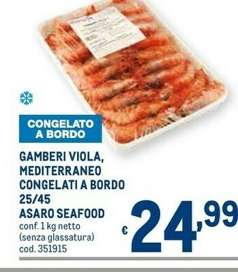 Metro Gamberi offerta