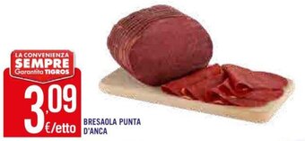 Tigros Bresaola Punta D'Anca offerta