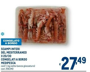 Metro Gamberi offerta