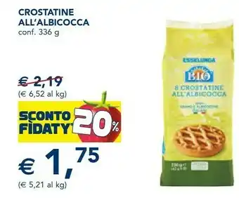 Esselunga - Crostatine All'Albicocca 336 G(ml)