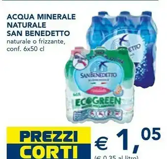 Esselunga San Benedetto Acqua Minerale Naturale offerta