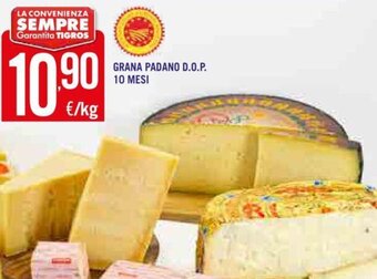Tigros Grana Padano D.O.P. 10 Mesi offerta