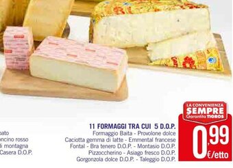 Tigros 11 Formaggi Tra Cui 5 D.O.P. offerta