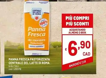 Metro Centrale del latte di roma Latte offerta