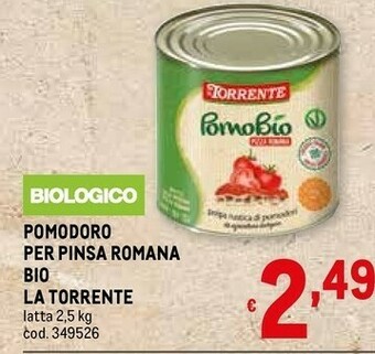 Metro La torrente Pomodori pelati offerta