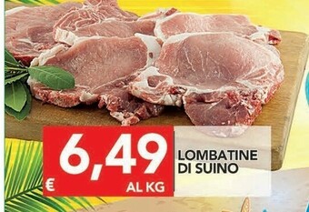 TuoDi Lombatine Di Suino offerta
