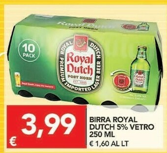 TuoDi Royal Dutch Birra 5% Vetro offerta