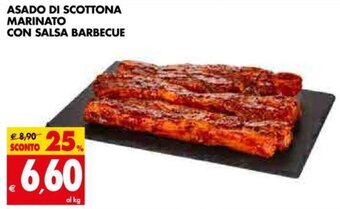 Tigros Asado di Scottona Marinato Con Salsa Barbecue offerta