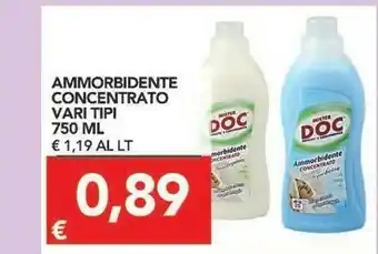 TuoDi Mister Doc Ammorbidente Concentrato Freschezza offerta