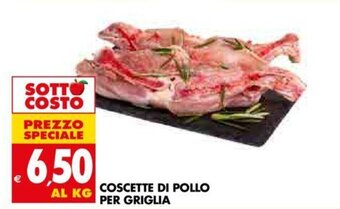 Tigros Coscette di Pollo Per Griglia offerta