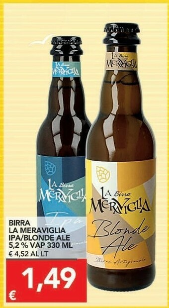 TuoDi Birra La Meraviglia Ipa/blonde Ale 5,2 % offerta
