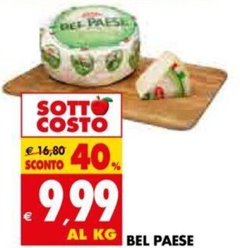 Tigros Bel Paese offerta