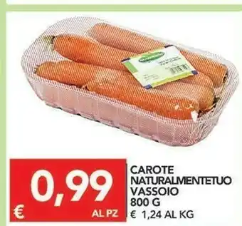 TuoDi Naturalmentetuo NaturalmenteTuo - Carote 800 g(ml) offerta