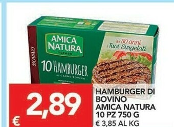 TuoDi Amica Natura Hamburger Di Bovino offerta