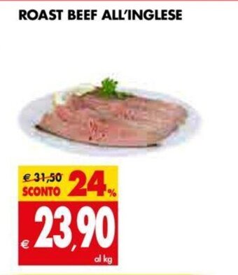 Tigros Roast Beef All'Inglese offerta