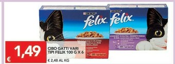 TuoDi Purina Purina Cibo Gatti Felix offerta