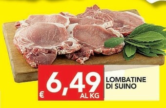 TuoDi Lombatine Di Suino offerta