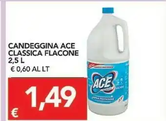 TuoDi Ace Candeggina Classica Flacone 2,5 L offerta