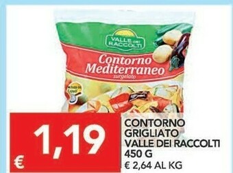 TuoDi La valle dei raccolti Contorno Mediterraneo Surgelato 450 G(ml) offerta