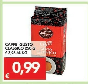 TuoDi L'antica caffetteria Caffe' Gusto Classico offerta