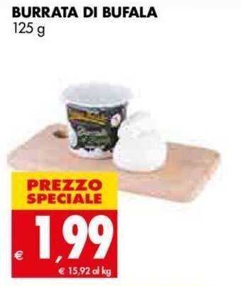Tigros Burrata di Bufala 125 g offerta