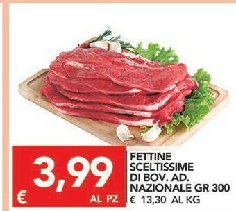 TuoDi Fettine Sceltissime Di Bovino Adulto Nazionale offerta