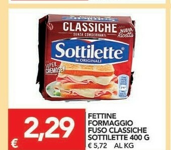TuoDi Mondelez Mondelez - Sottilette Le Originali Classiche 400 g(ml) offerta