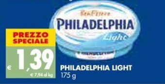 Tigros Philadelphia Light 175 g offerta