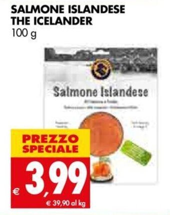 Tigros Salmone Islandese The Icelander 100 g offerta