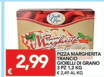 TuoDi Gioielli di grano Pizza Margherita In Tranci 1200 G(ml) offerta