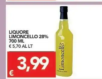 TuoDi Liquore Limoncello 28% offerta