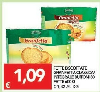 TuoDi Buitoni Granfetta Con Farina Integrale 600 G(ml) offerta