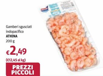 Athina Gamberi sgusciati indopacifico 200 g