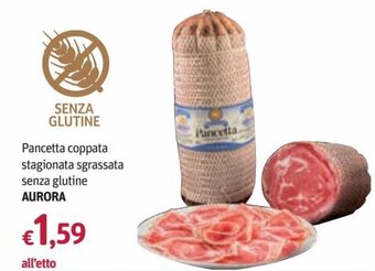 Aurora Pancetta coppata stagionata sgrassata senza glutine